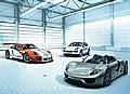 911 GT3 R Hybrid, Cayenne S Hybrid und 918 Spyder 